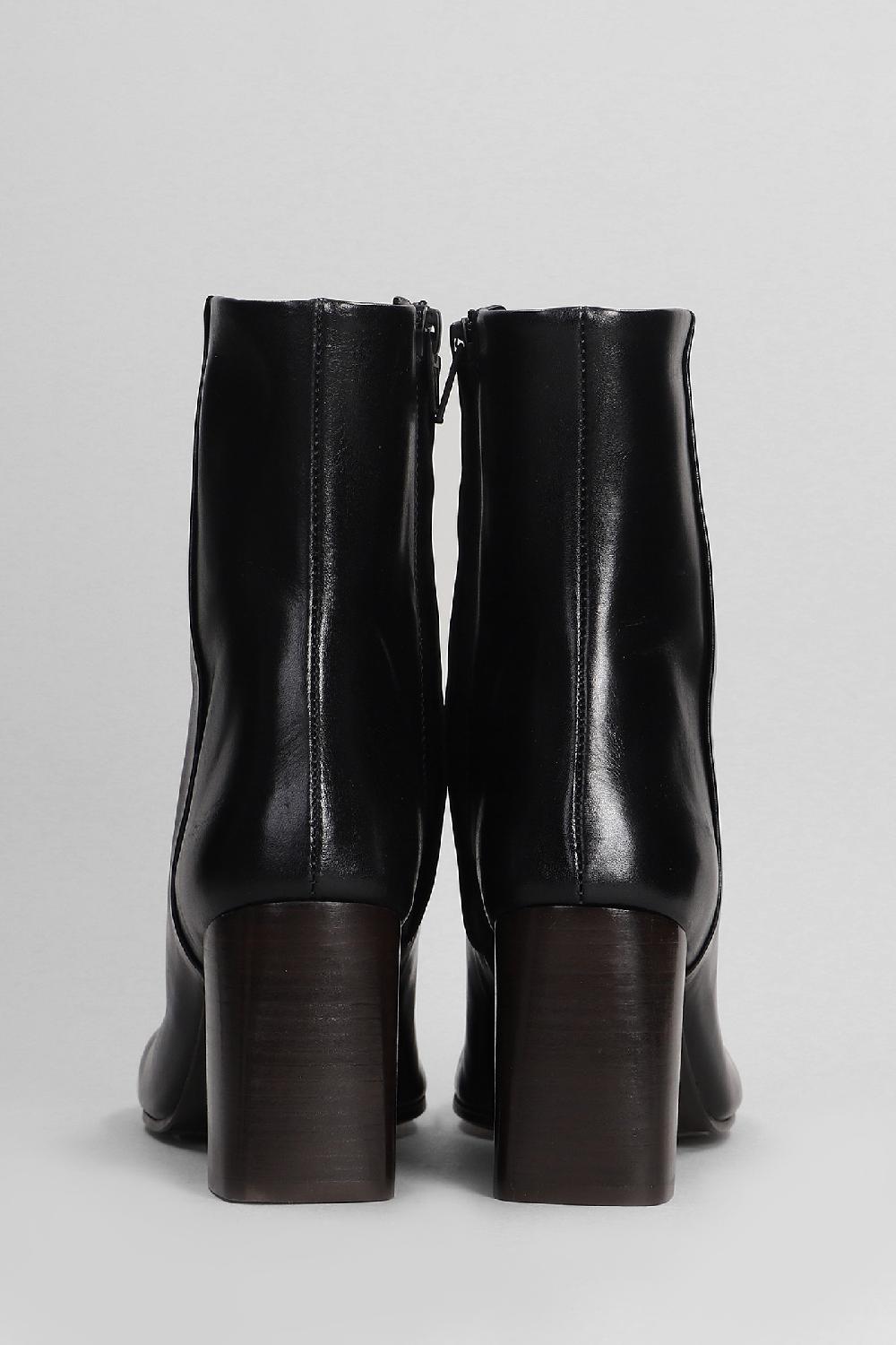 Deliberti LEMAIRE Tronchetti In Pelle Nera Cod. 404518 - Deliberti The Luxury Shopping