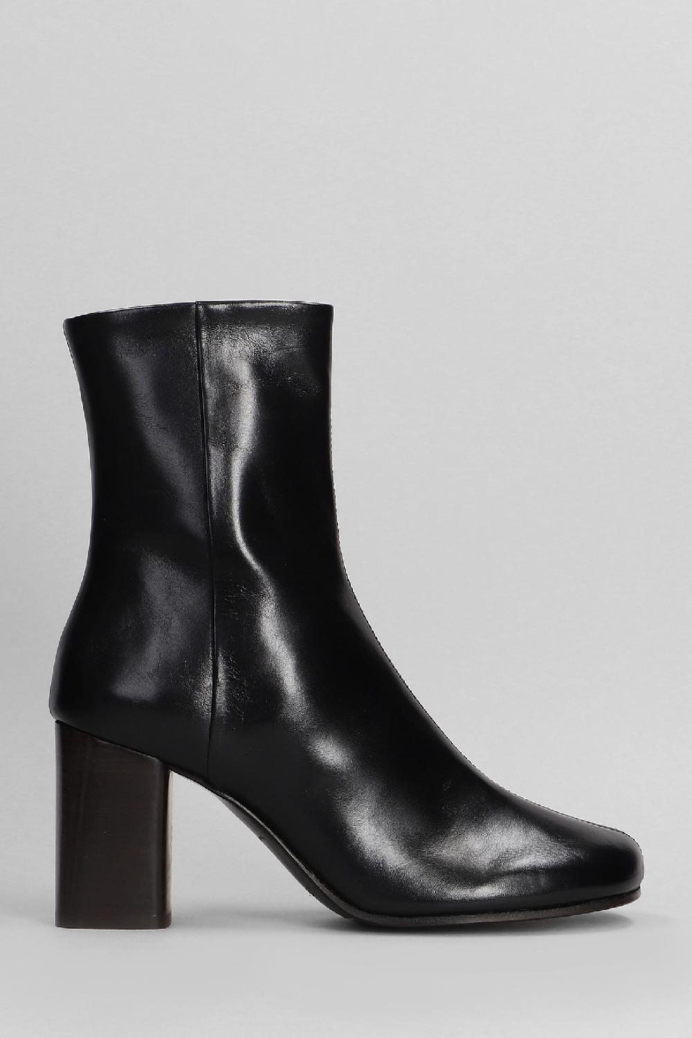 Deliberti LEMAIRE Tronchetti in pelle nera cod. 404518 - Deliberti The Luxury Shopping
