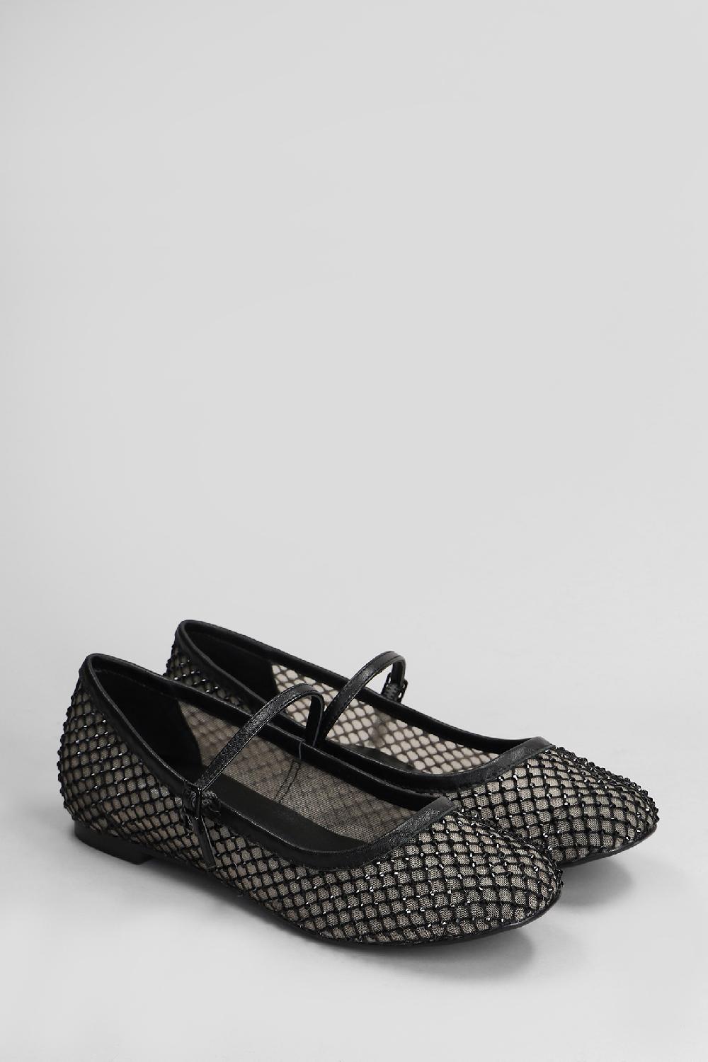 Deliberti Lola Cruz Ballerine Rimbel In Pelle Nera Cod. 407394 - Deliberti The Luxury Shopping