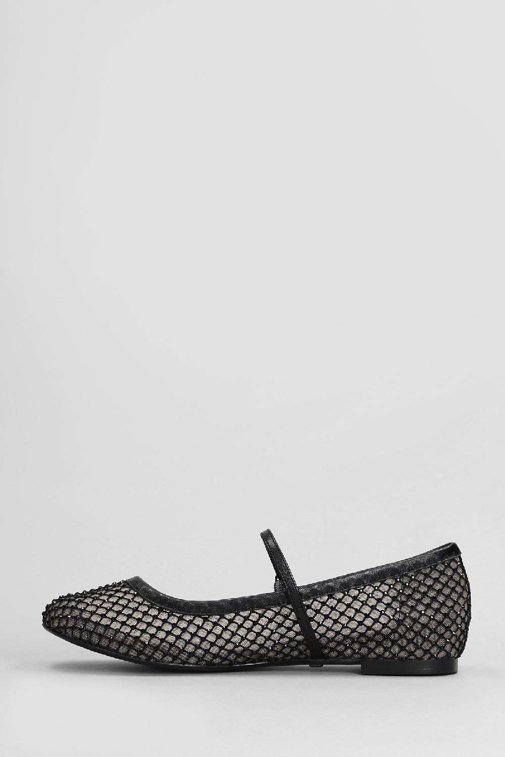 Deliberti Lola Cruz Ballerine Rimbel In Pelle Nera Cod. 407394 - Deliberti The Luxury Shopping
