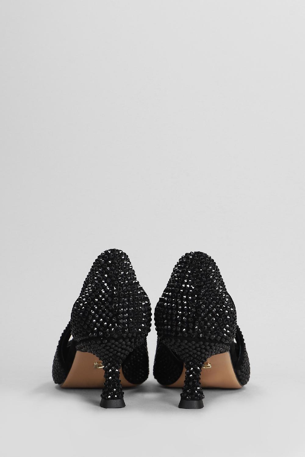 Deliberti Lola Cruz Decollete Bethany Pumps 55 In Camoscio Nero Cod. 405446 - Deliberti The Luxury Shopping