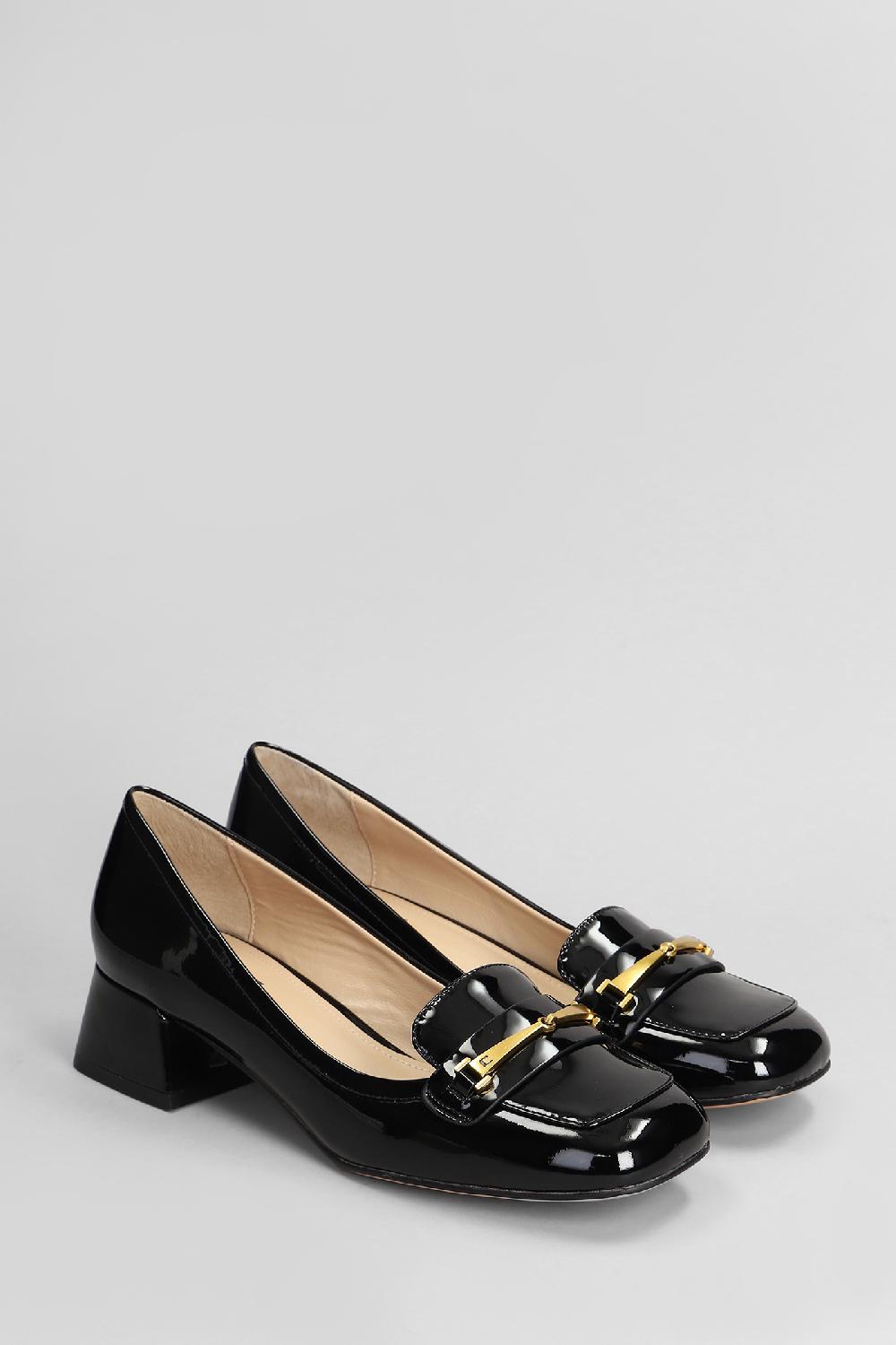 Deliberti Lola Cruz Decollete Clover Pump 40 In Vernice Nera Cod. 407286 - Deliberti The Luxury Shopping