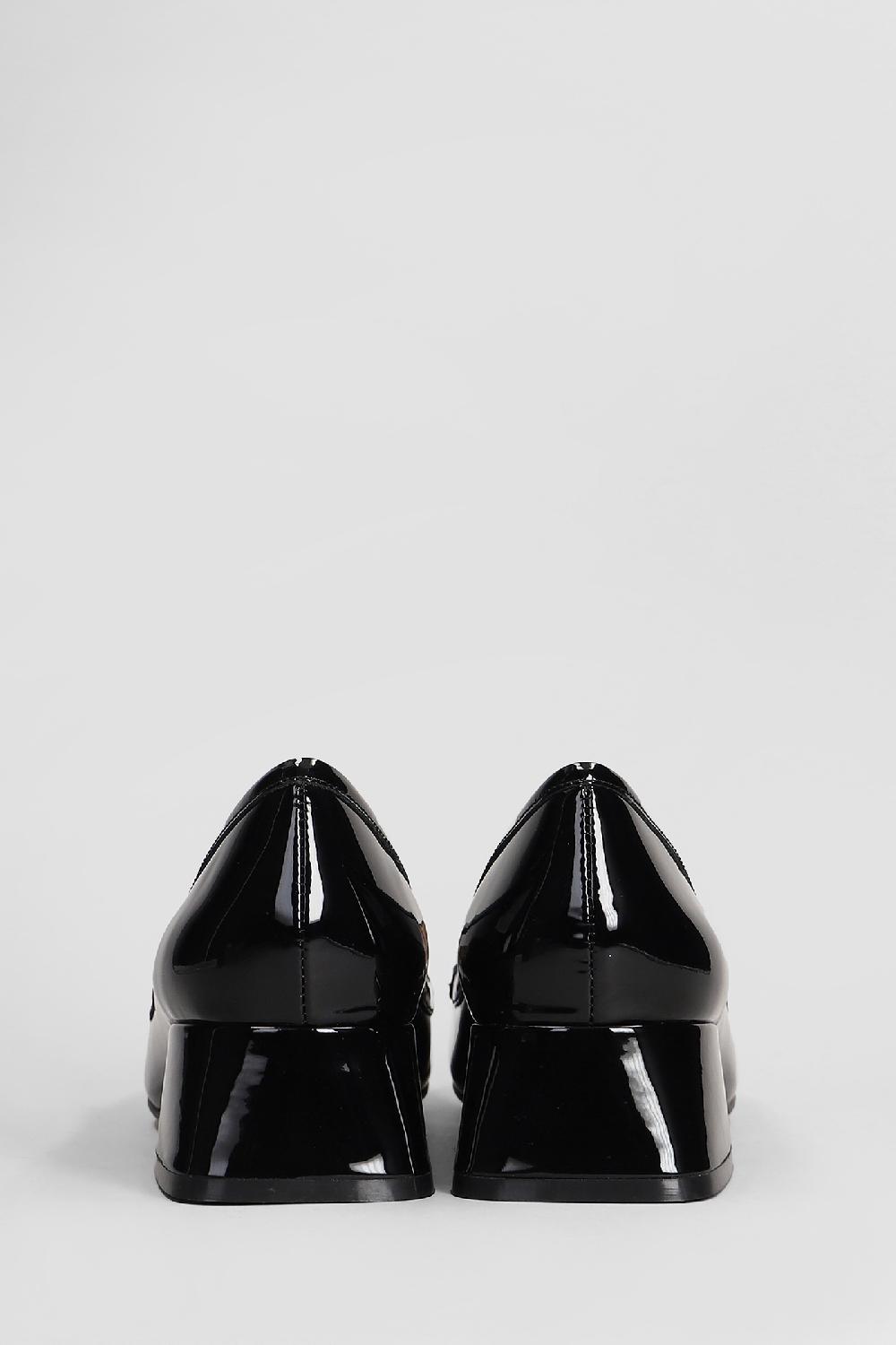 Deliberti Lola Cruz Decollete Clover Pump 40 In Vernice Nera Cod. 407286 - Deliberti The Luxury Shopping