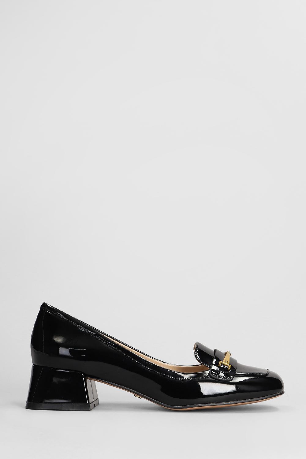 Deliberti Lola Cruz Decollete clover pump 40 in vernice nera cod. 407286 - Deliberti The Luxury Shopping