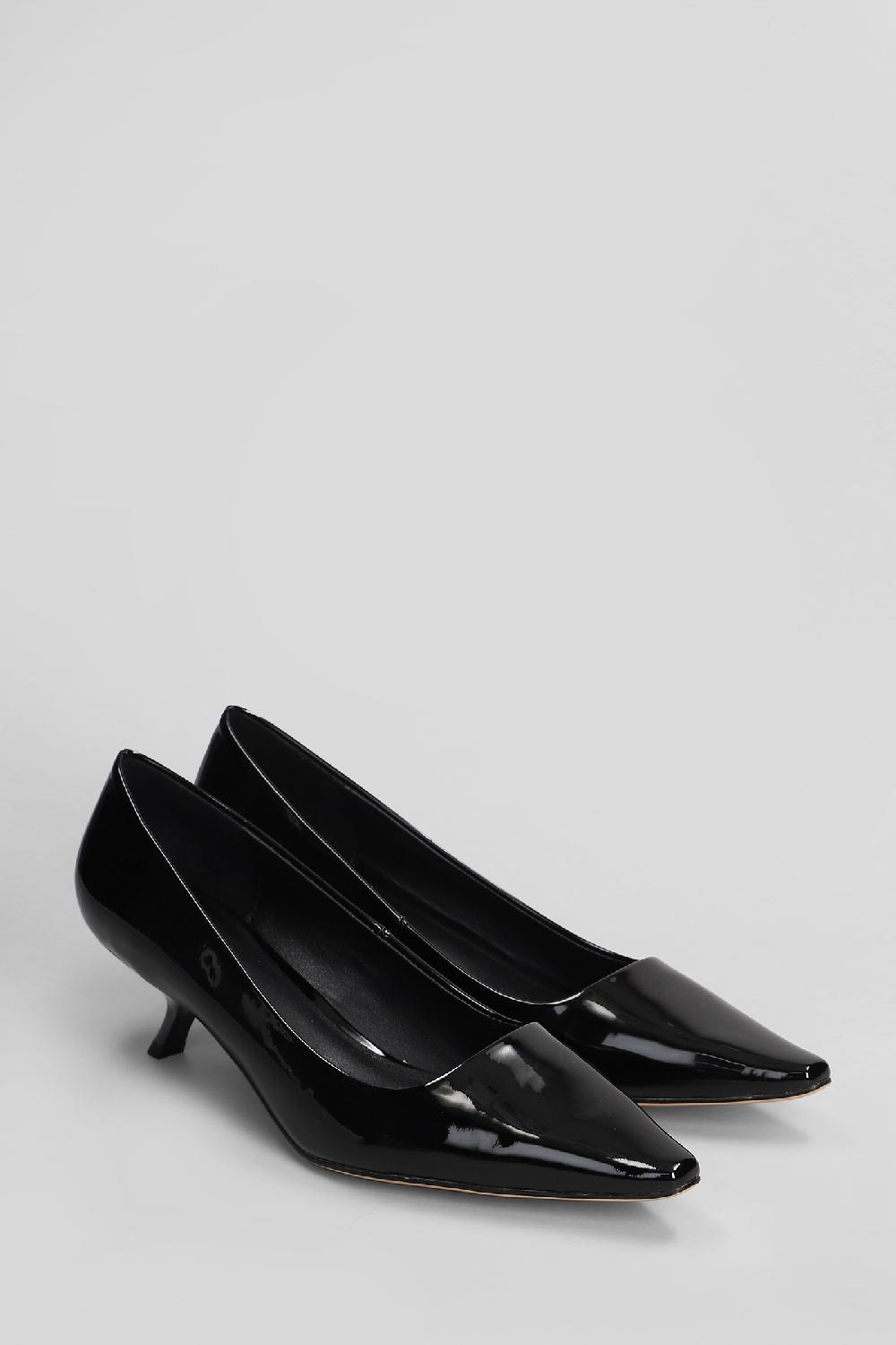 Deliberti Lola Cruz Decollete Divine Pumps In Vernice Nera Cod. 407289 - Deliberti The Luxury Shopping