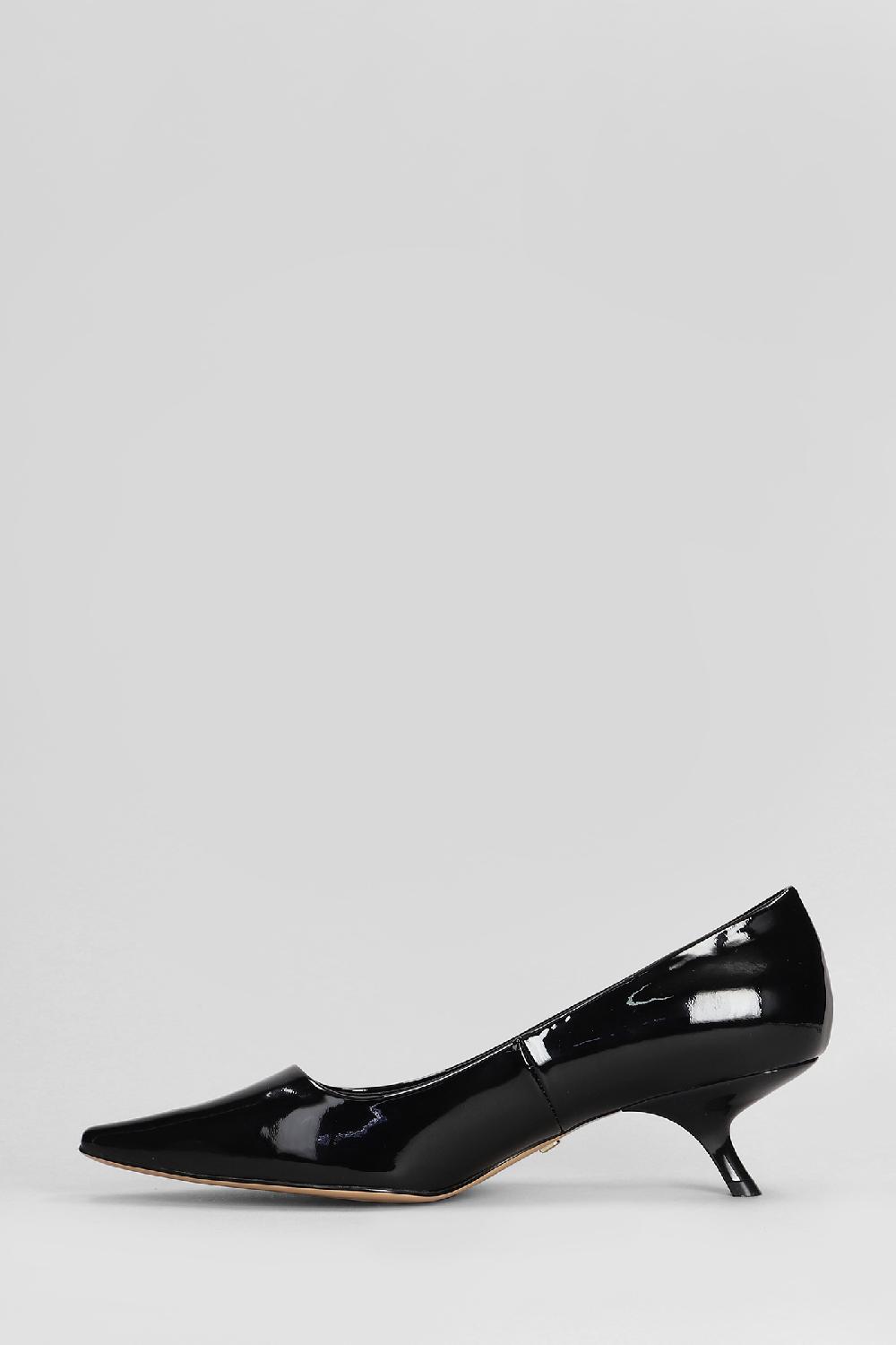 Deliberti Lola Cruz Decollete Divine Pumps In Vernice Nera Cod. 407289 - Deliberti The Luxury Shopping