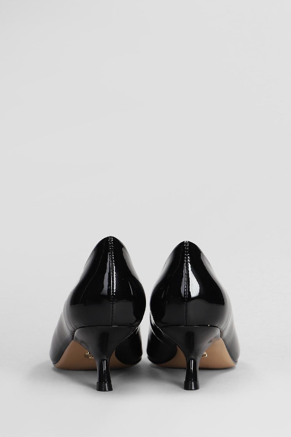 Deliberti Lola Cruz Decollete Divine Pumps In Vernice Nera Cod. 407289 - Deliberti The Luxury Shopping