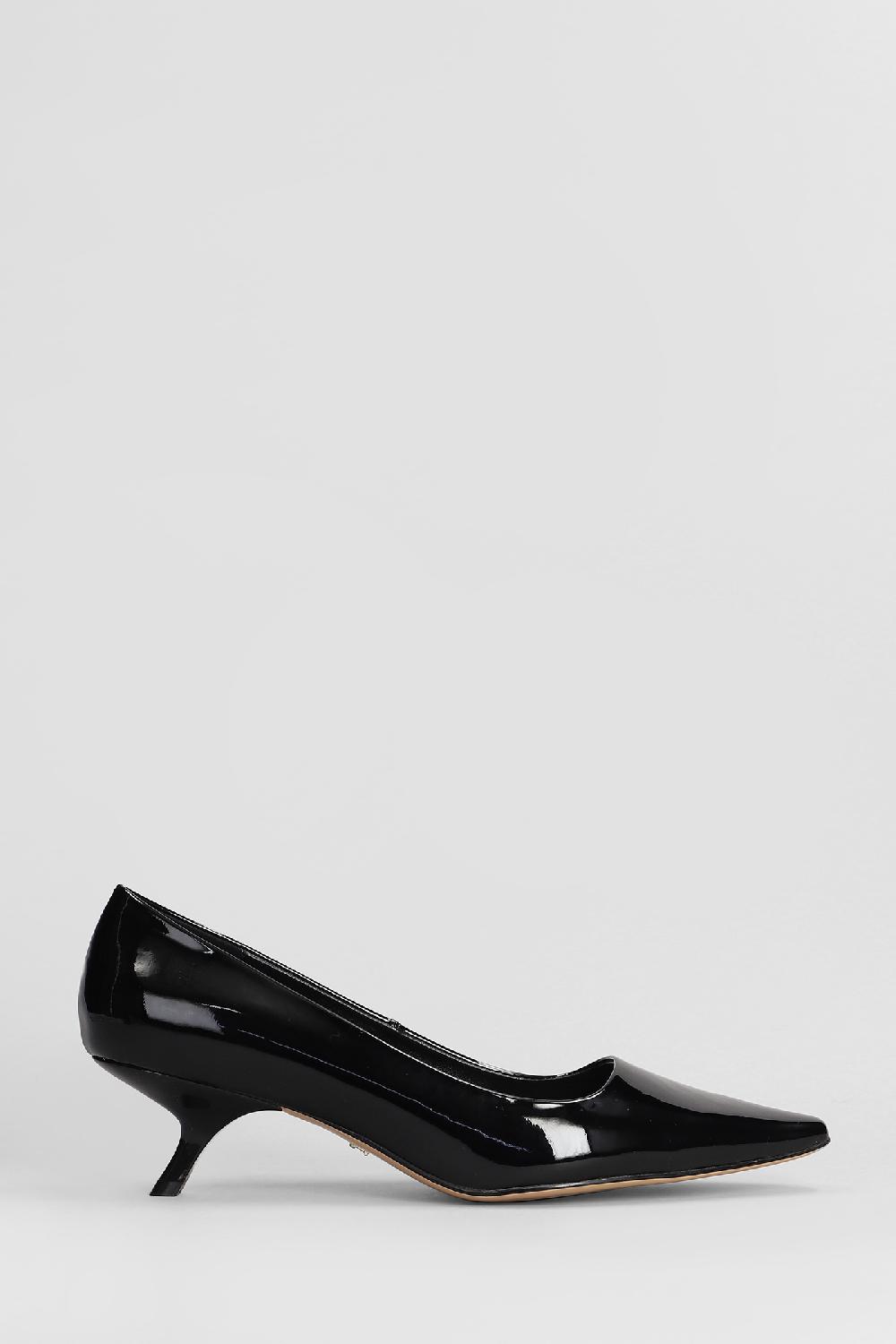 Deliberti Lola Cruz Decollete divine pumps in vernice nera cod. 407289 - Deliberti The Luxury Shopping