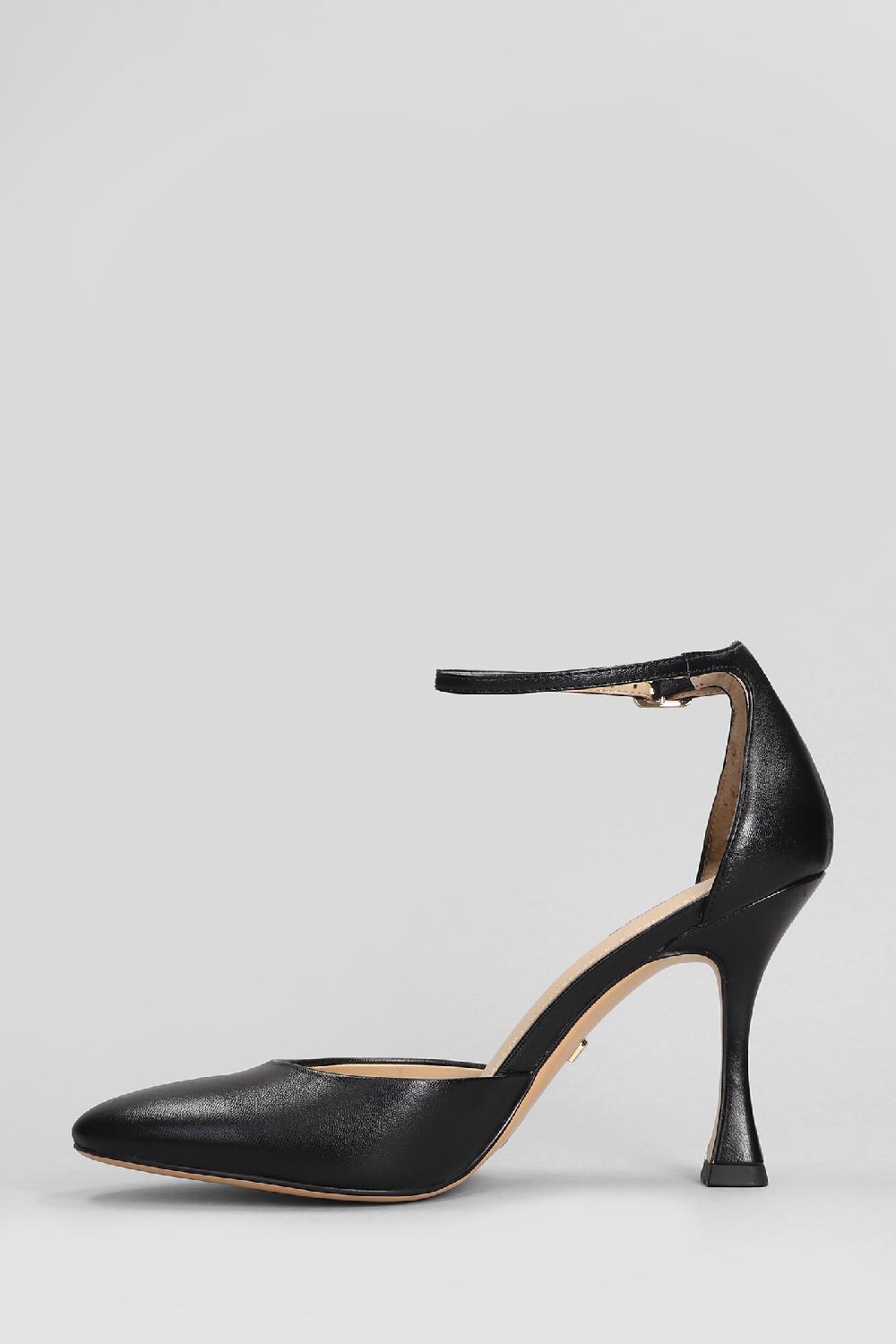 Deliberti Lola Cruz Decollete Dury Pumps 95 In Pelle Nera Cod. 406004 - Deliberti The Luxury Shopping
