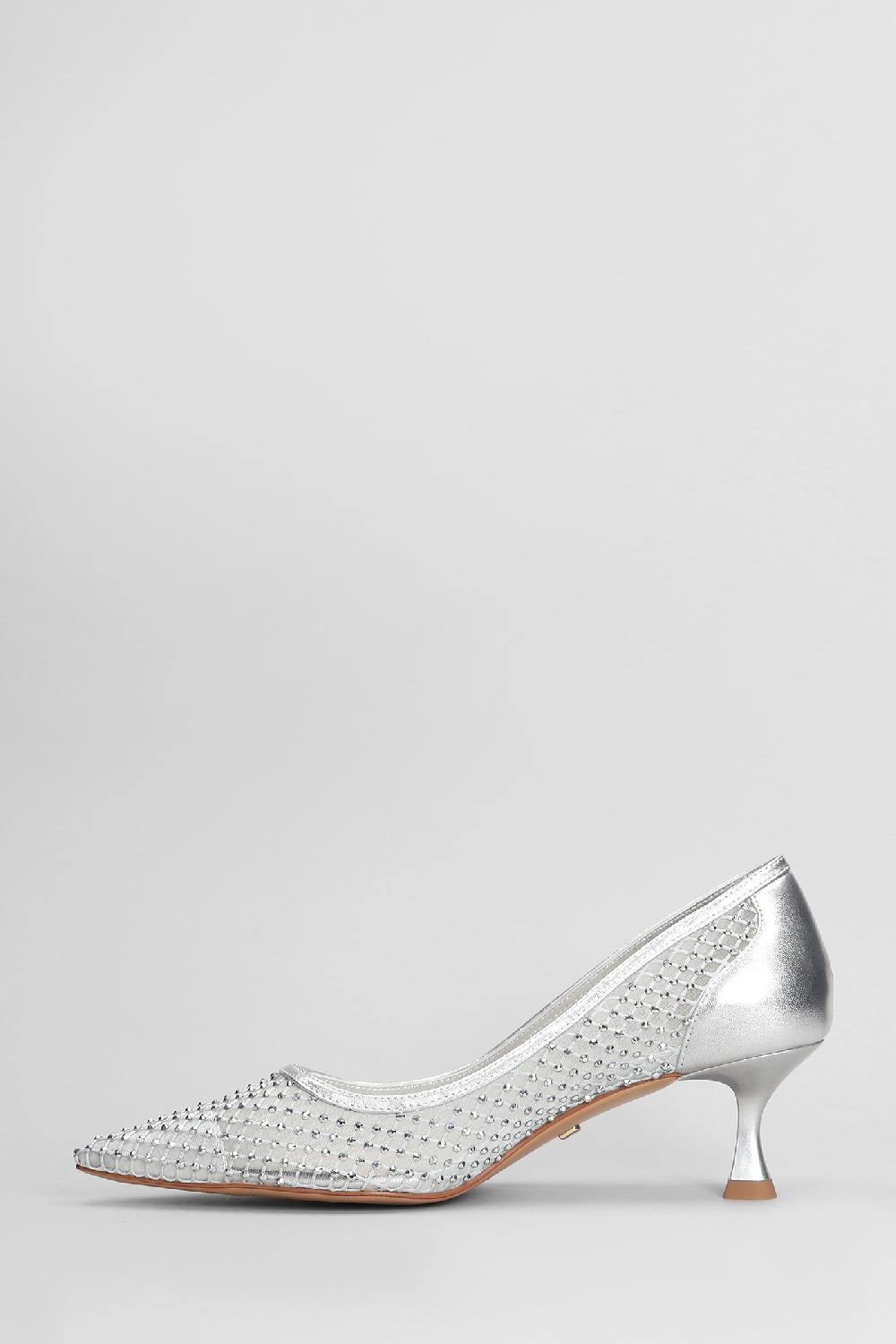 Deliberti Lola Cruz Decollete Gilda Pump 55 In Pelle Argento Cod. 407287 - Deliberti The Luxury Shopping