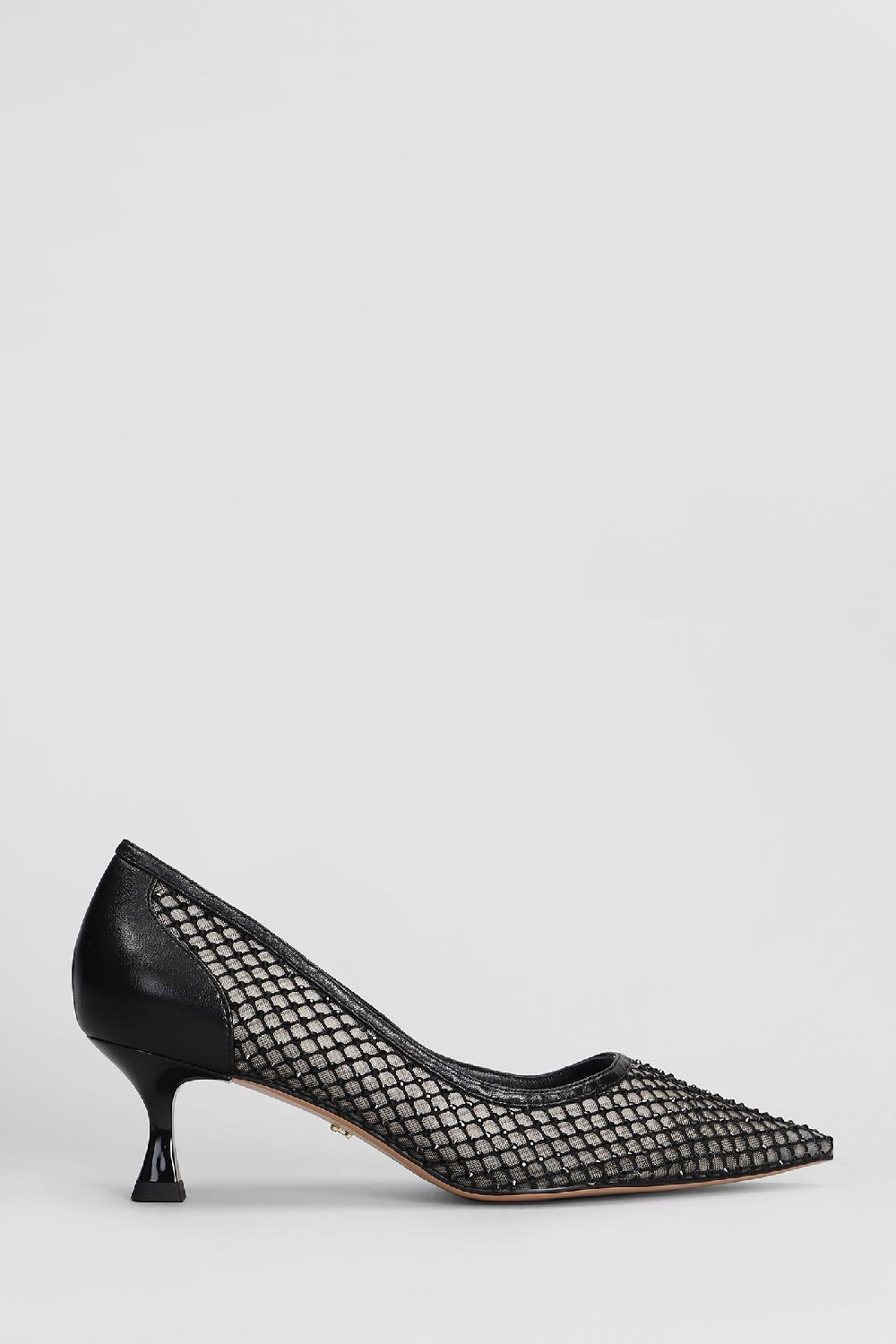 Deliberti Lola Cruz Decollete gilda pump 55 in pelle nera cod. 407288 - Deliberti The Luxury Shopping