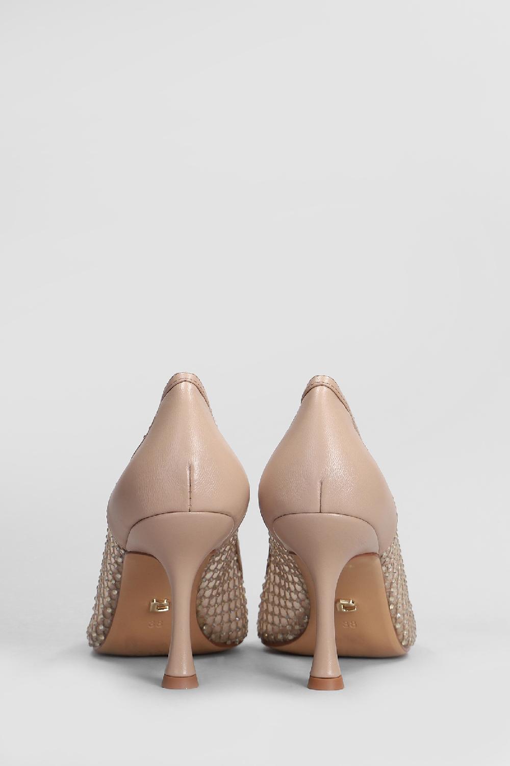 Deliberti Lola Cruz Decollete Gilda Pump 80 In Pelle Cipria Cod. 407393 - Deliberti The Luxury Shopping