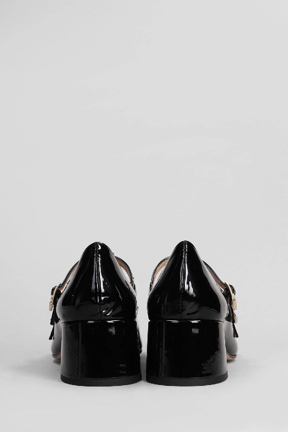 Deliberti Lola Cruz Decollete Guida Pumps 50 In Vernice Nera Cod. 408219 - Deliberti The Luxury Shopping