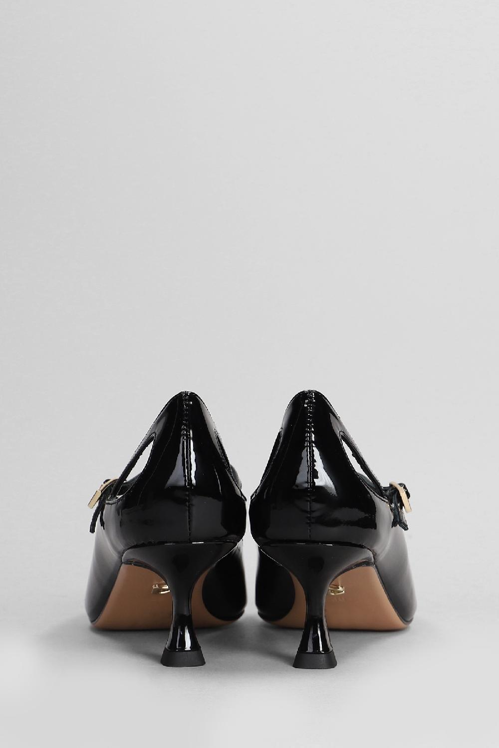 Deliberti Lola Cruz Decollete Tina Pumps In Vernice Nera Cod. 405337 - Deliberti The Luxury Shopping