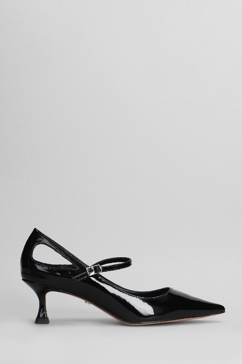 Deliberti Lola Cruz Decollete tina pumps in vernice nera cod. 405337 - Deliberti The Luxury Shopping