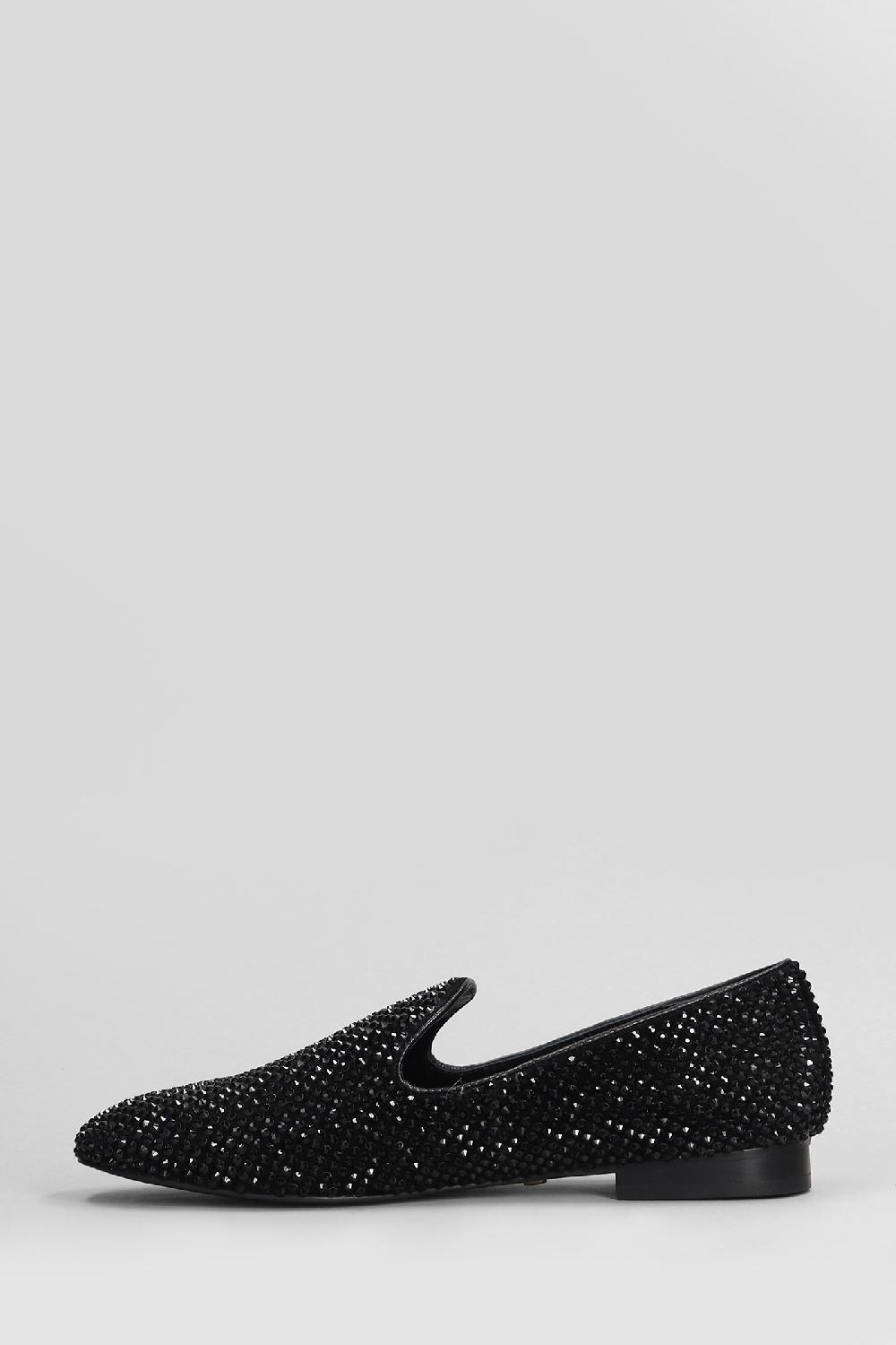 Deliberti Lola Cruz Mocassini Margarida In Camoscio Nero Cod. 406007 - Deliberti The Luxury Shopping