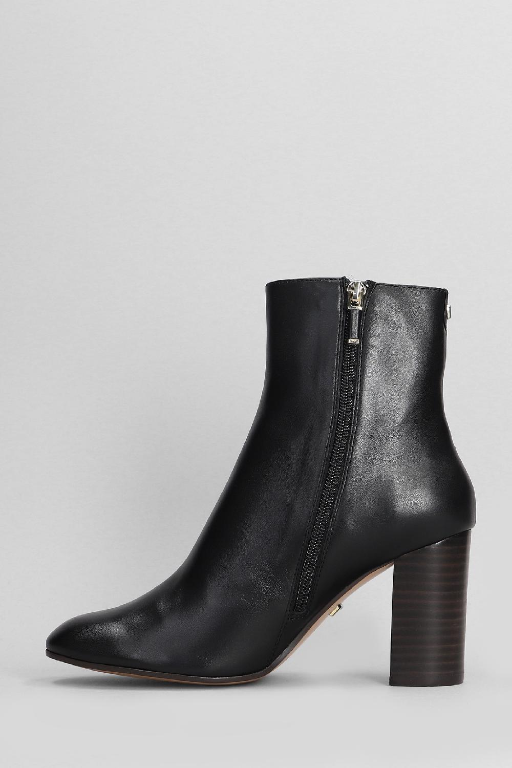Deliberti Lola Cruz Tronchetti Tacco Alto Manon In Pelle Nera Cod. 404568 - Deliberti The Luxury Shopping