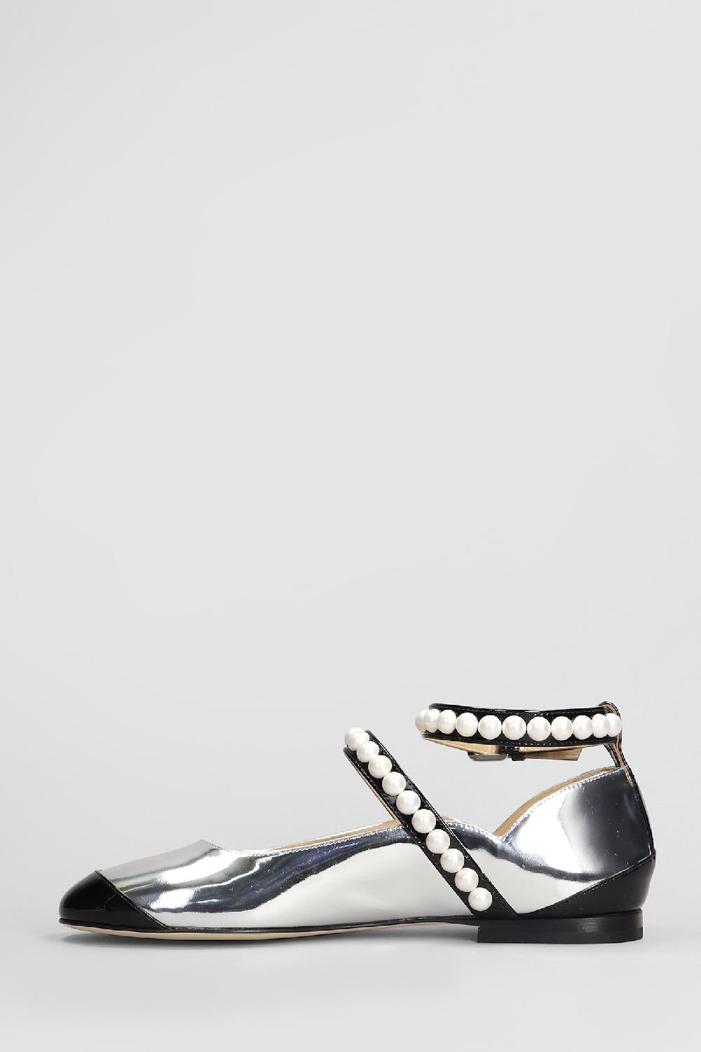 Deliberti Mach & Mach Ballerine In Pelle Argento Cod. 406701 - Deliberti The Luxury Shopping