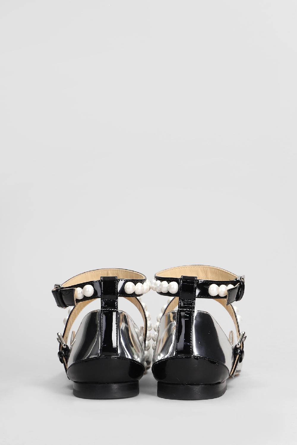 Deliberti Mach & Mach Ballerine In Pelle Argento Cod. 406701 - Deliberti The Luxury Shopping