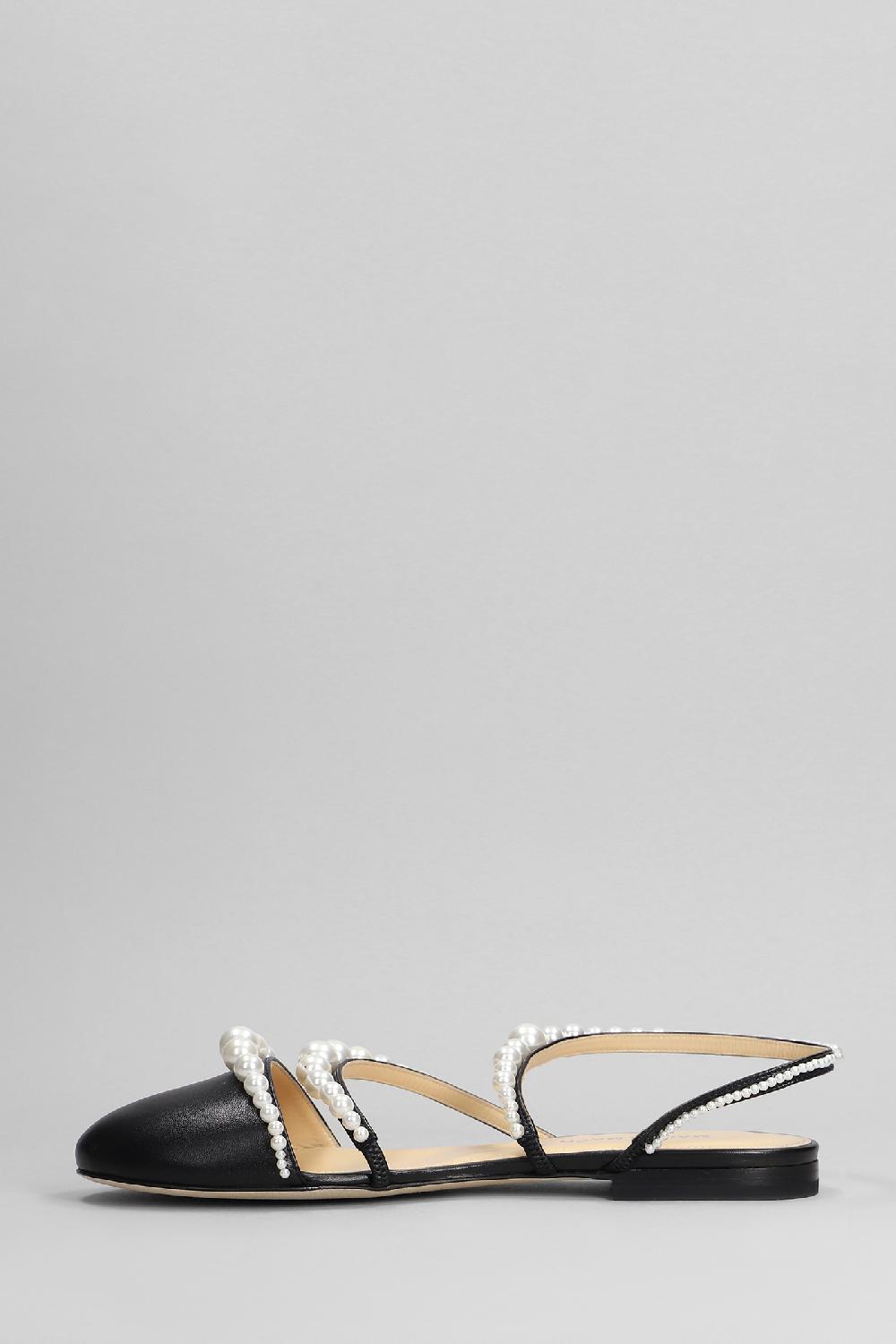 Deliberti Mach & Mach Ballerine In Pelle Nera Cod. 401823 - Deliberti The Luxury Shopping