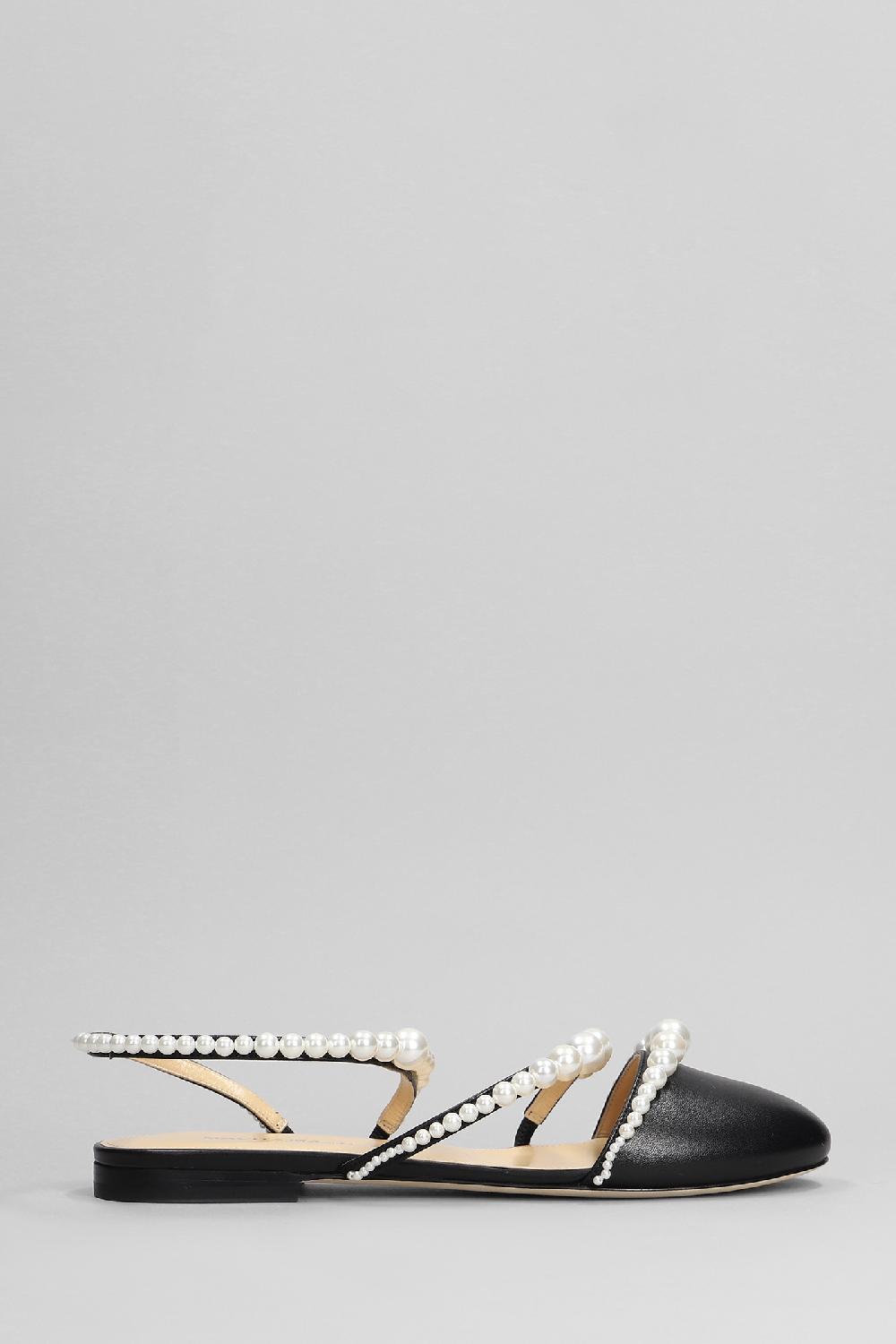 Deliberti Mach & Mach Ballerine in pelle nera cod. 401823 - Deliberti The Luxury Shopping