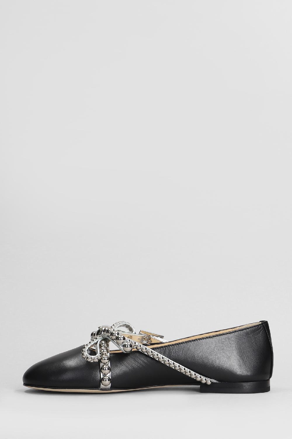 Deliberti Mach & Mach Ballerine In Pelle Nera Cod. 406704 - Deliberti The Luxury Shopping
