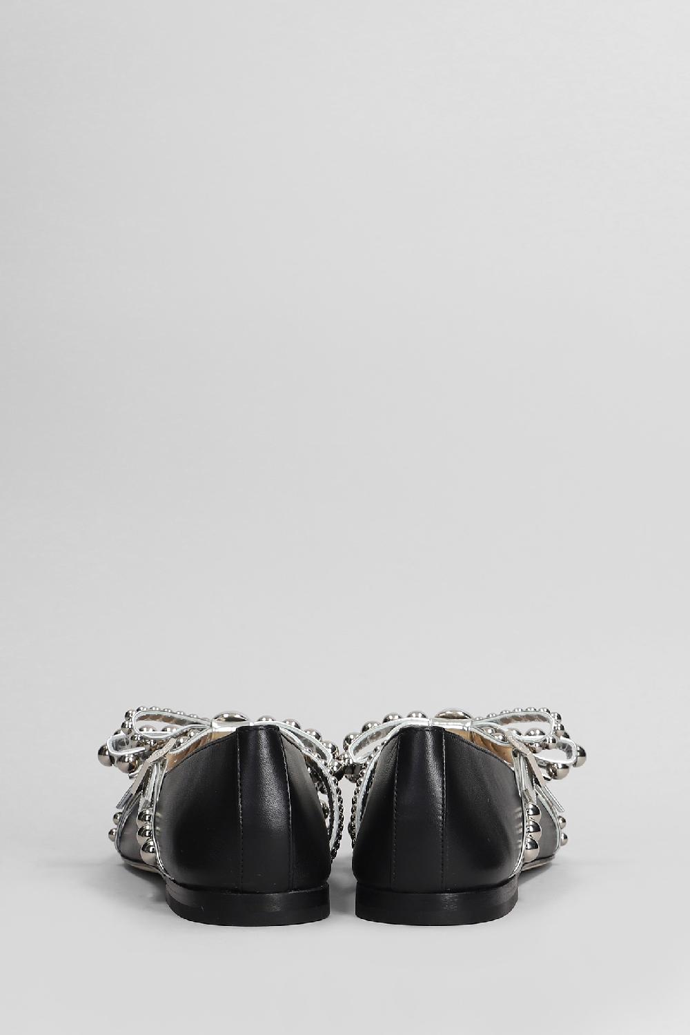 Deliberti Mach & Mach Ballerine In Pelle Nera Cod. 406704 - Deliberti The Luxury Shopping