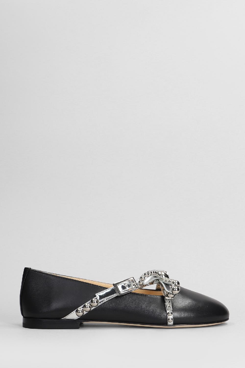 Deliberti Mach & Mach Ballerine in pelle nera cod. 406704 - Deliberti The Luxury Shopping