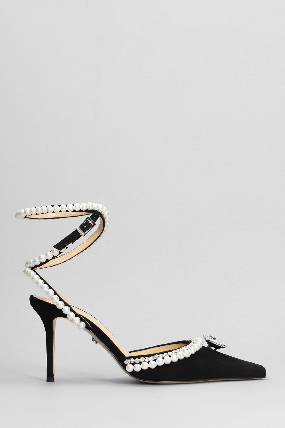 Deliberti Mach & Mach Decollete in camoscio nero cod. 401824 - Deliberti The Luxury Shopping