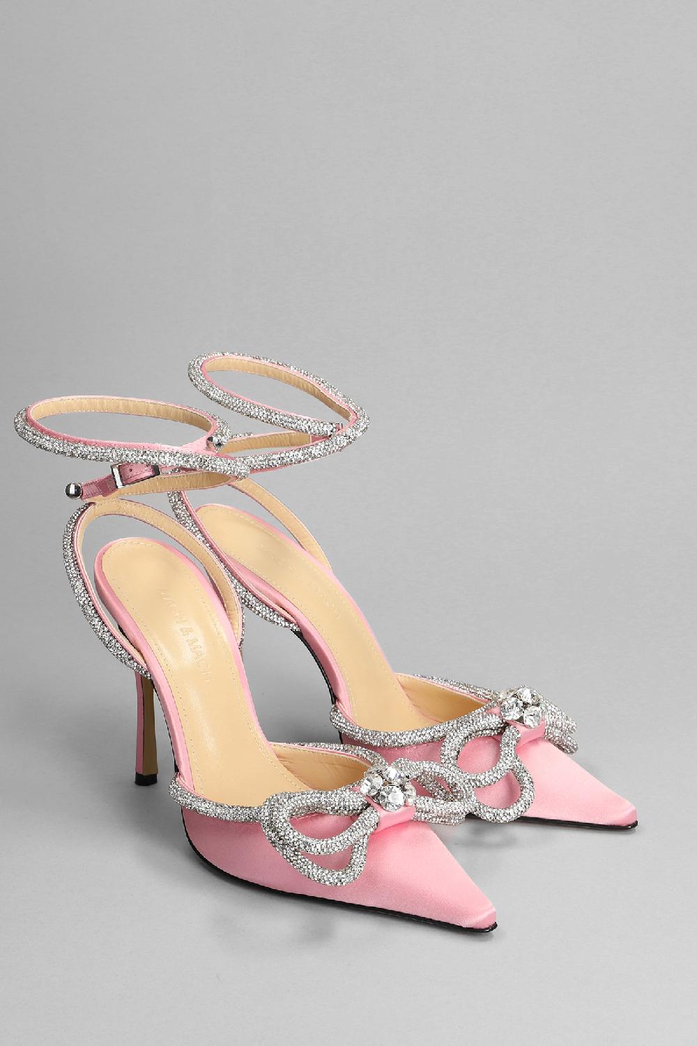Deliberti Mach & Mach Decollete In Raso Rosa Cod. 367790 - Deliberti The Luxury Shopping