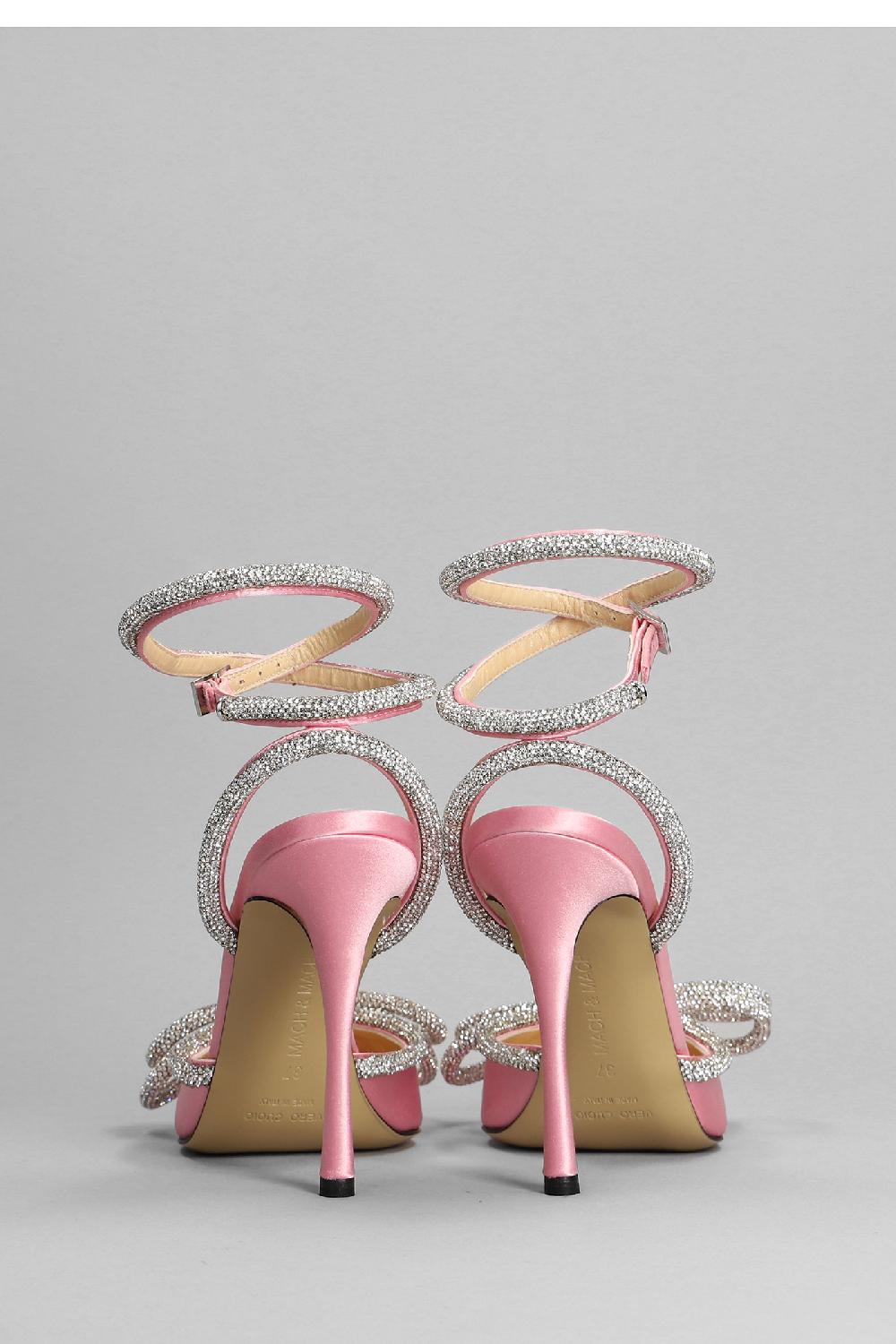 Deliberti Mach & Mach Decollete In Raso Rosa Cod. 367790 - Deliberti The Luxury Shopping