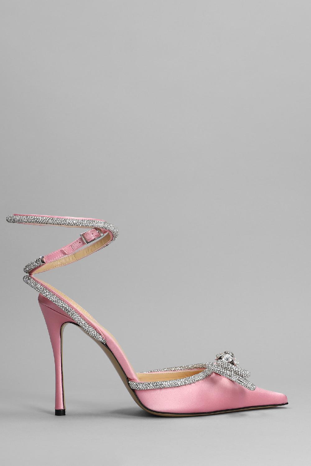 Deliberti Mach & Mach Decollete in raso rosa cod. 367790 - Deliberti The Luxury Shopping