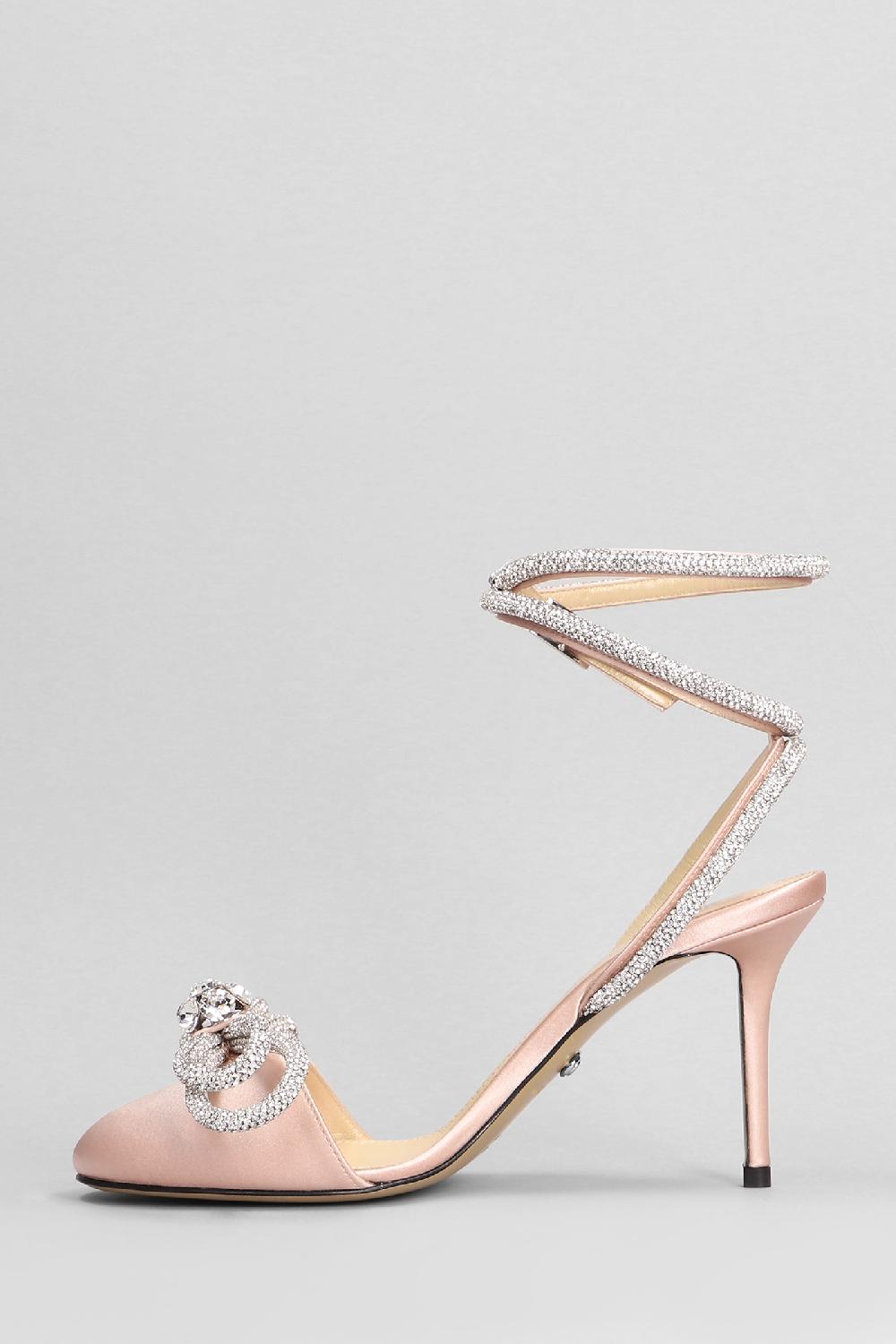 Deliberti Mach & Mach Decollete In Raso Rosa Cod. 401825 - Deliberti The Luxury Shopping