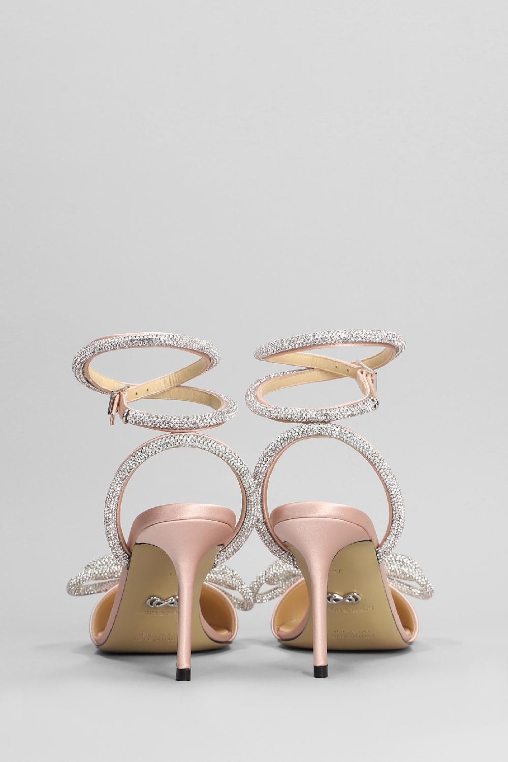 Deliberti Mach & Mach Decollete In Raso Rosa Cod. 401825 - Deliberti The Luxury Shopping