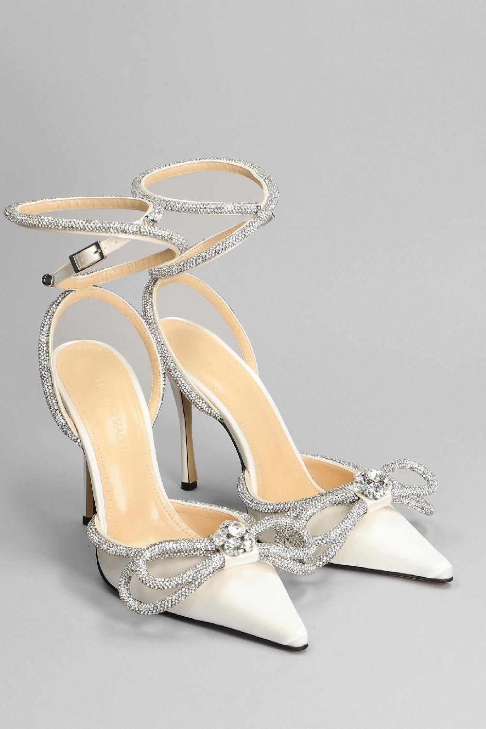 Deliberti Mach & Mach Decollete In Seta Bianca Cod. 367789 - Deliberti The Luxury Shopping