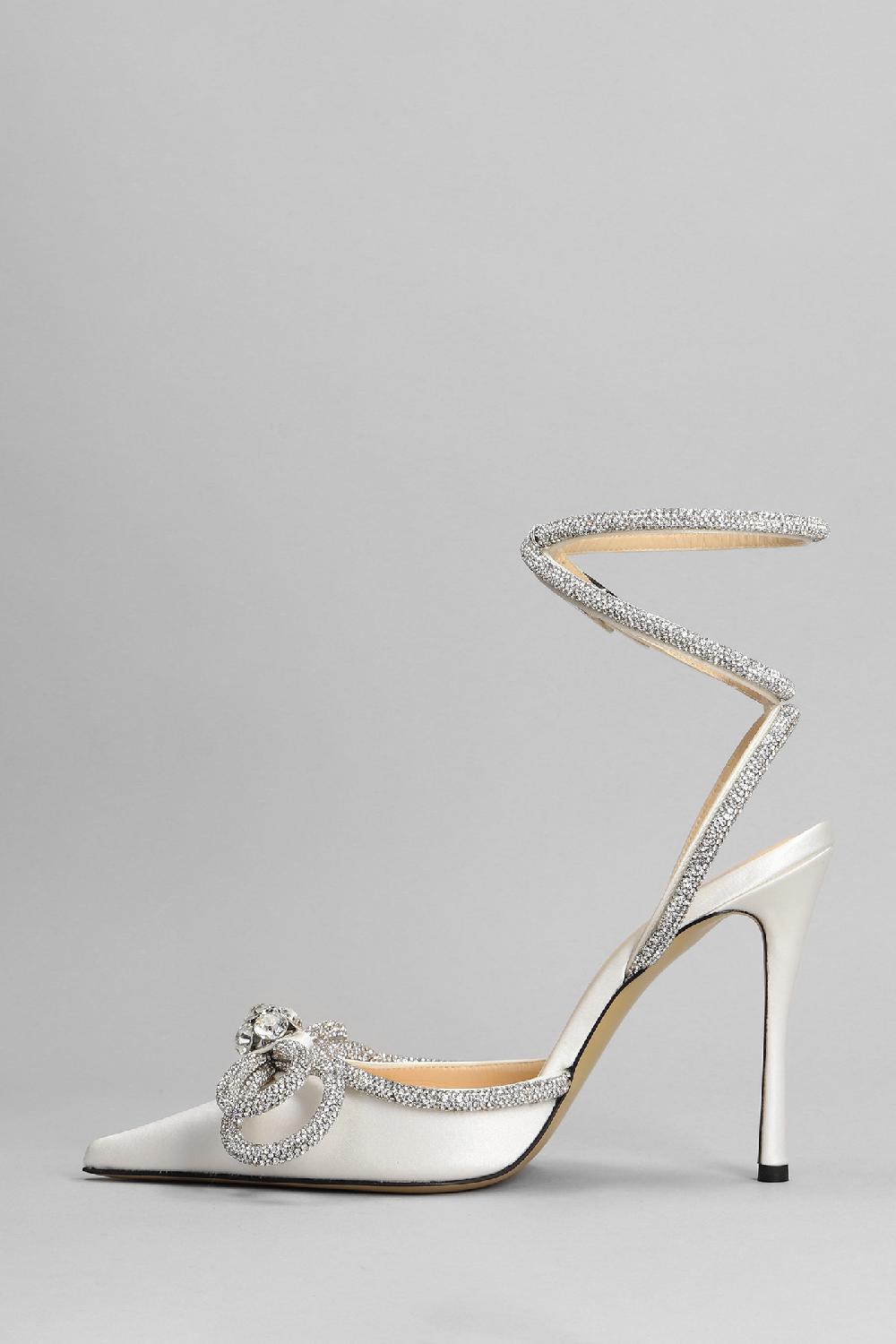 Deliberti Mach & Mach Decollete In Seta Bianca Cod. 367789 - Deliberti The Luxury Shopping