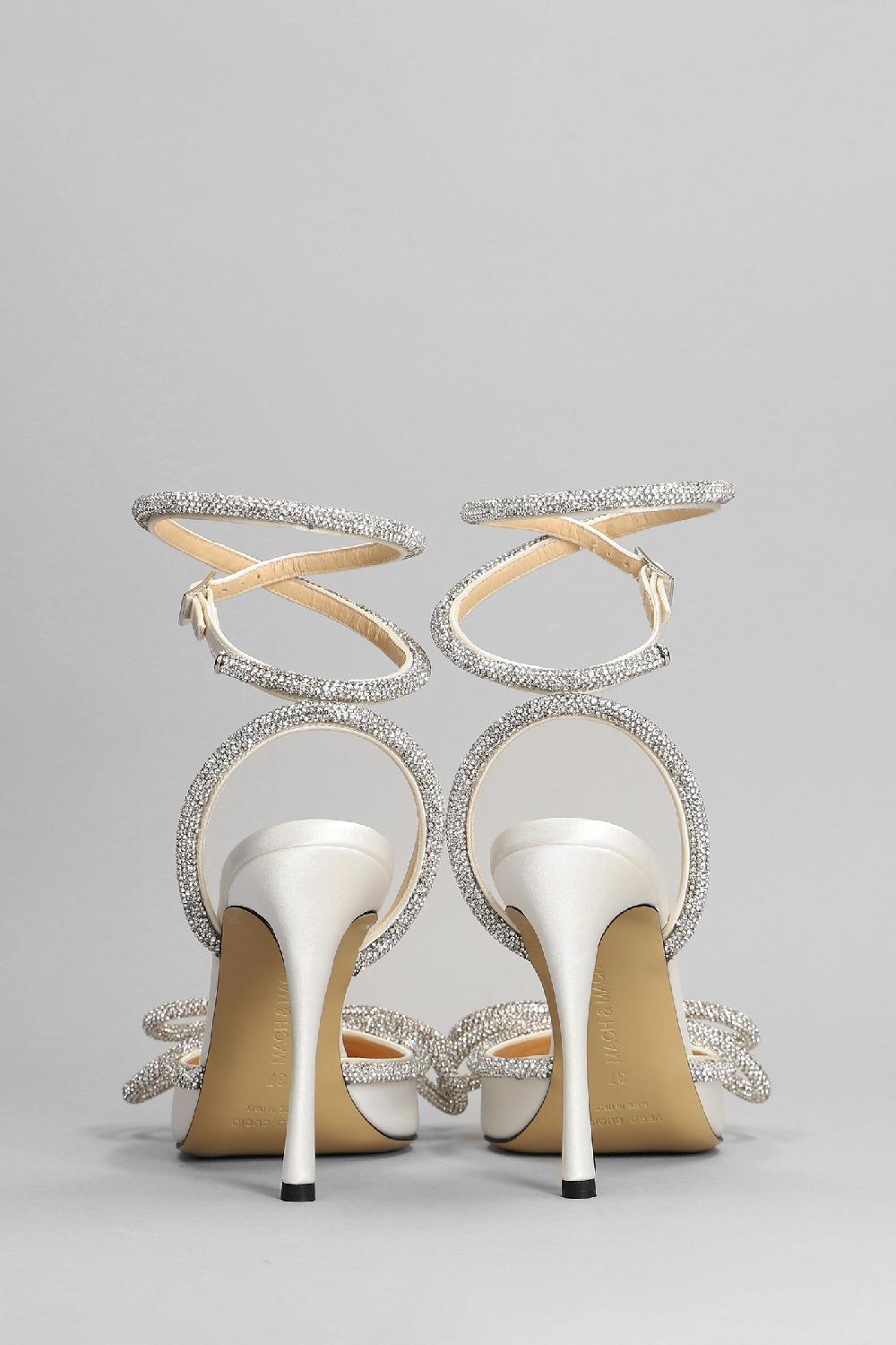 Deliberti Mach & Mach Decollete In Seta Bianca Cod. 367789 - Deliberti The Luxury Shopping