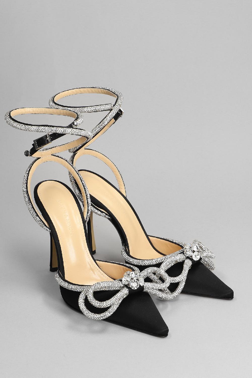 Deliberti Mach & Mach Decollete In Seta Nera Cod. 367788 - Deliberti The Luxury Shopping