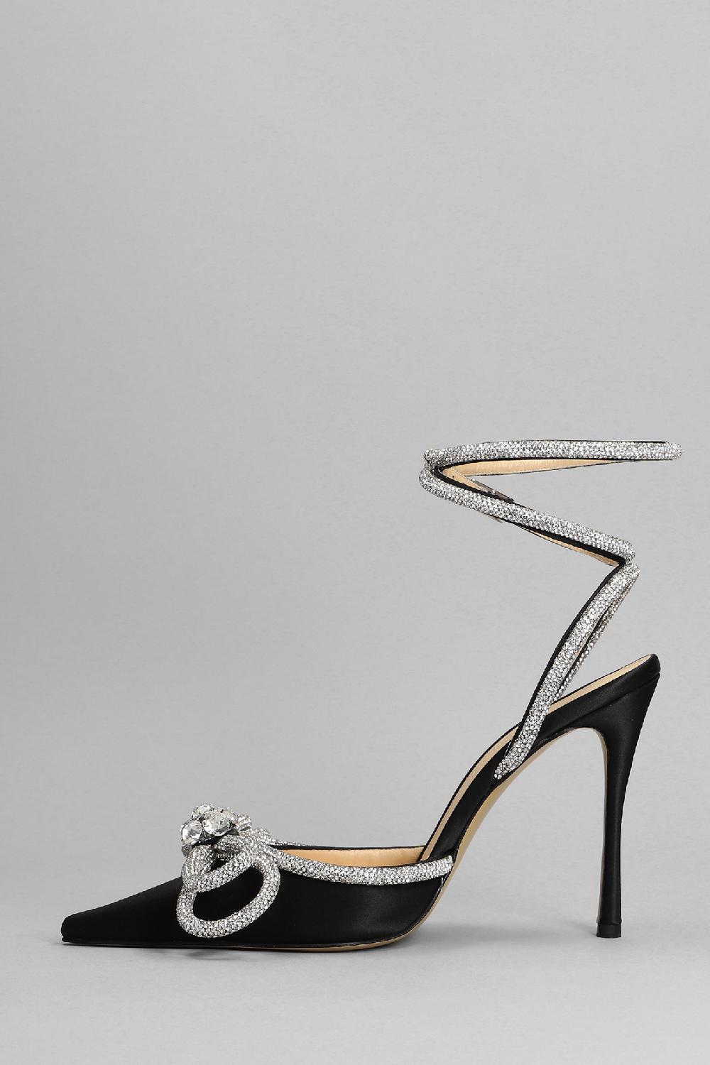 Deliberti Mach & Mach Decollete In Seta Nera Cod. 367788 - Deliberti The Luxury Shopping