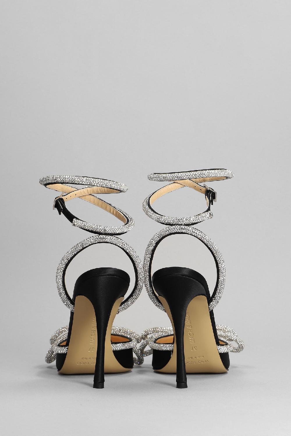 Deliberti Mach & Mach Decollete In Seta Nera Cod. 367788 - Deliberti The Luxury Shopping