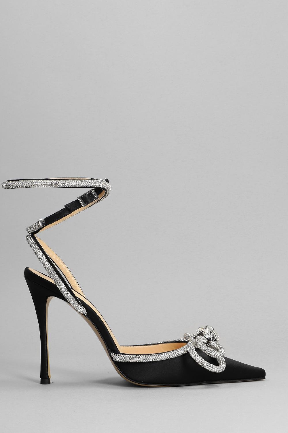 Deliberti Mach & Mach Decollete in seta nera cod. 367788 - Deliberti The Luxury Shopping