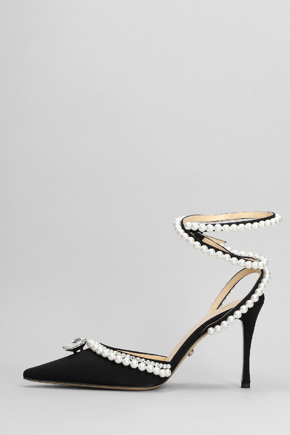 Deliberti Mach & Mach Decollete In Tessuto Nero Cod. 397846 - Deliberti The Luxury Shopping