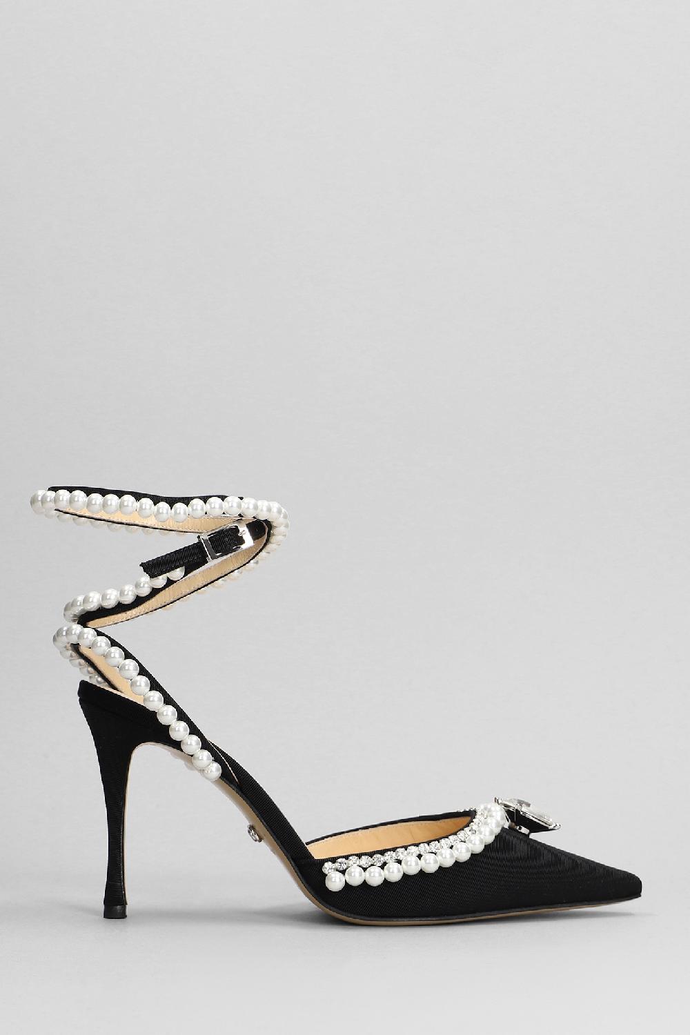 Deliberti Mach & Mach Decollete in tessuto nero cod. 397846 - Deliberti The Luxury Shopping