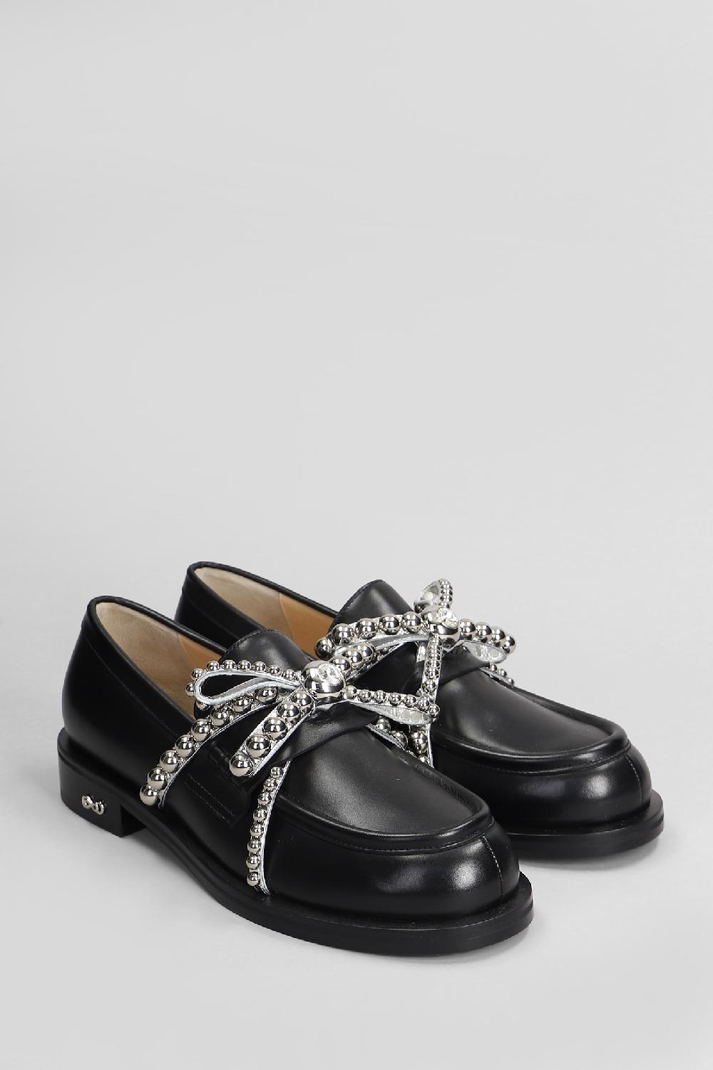 Deliberti Mach & Mach Mocassini In Pelle Nera Cod. 406703 - Deliberti The Luxury Shopping