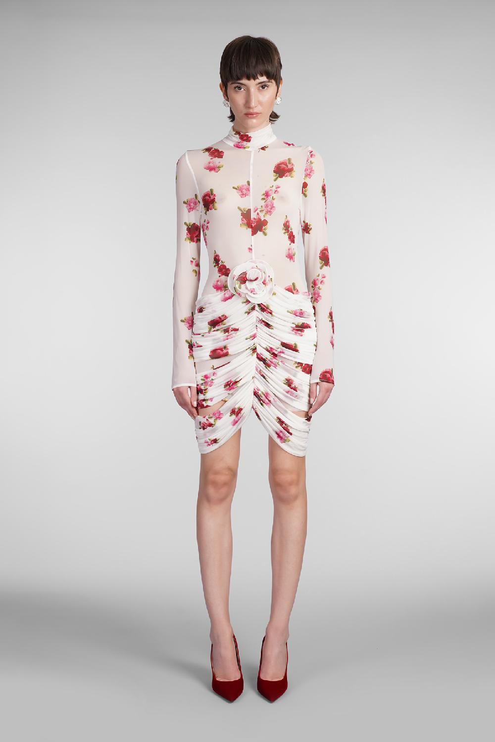 Deliberti Magda Butrym Abito in cupro beige cod. 403694 - Deliberti The Luxury Shopping