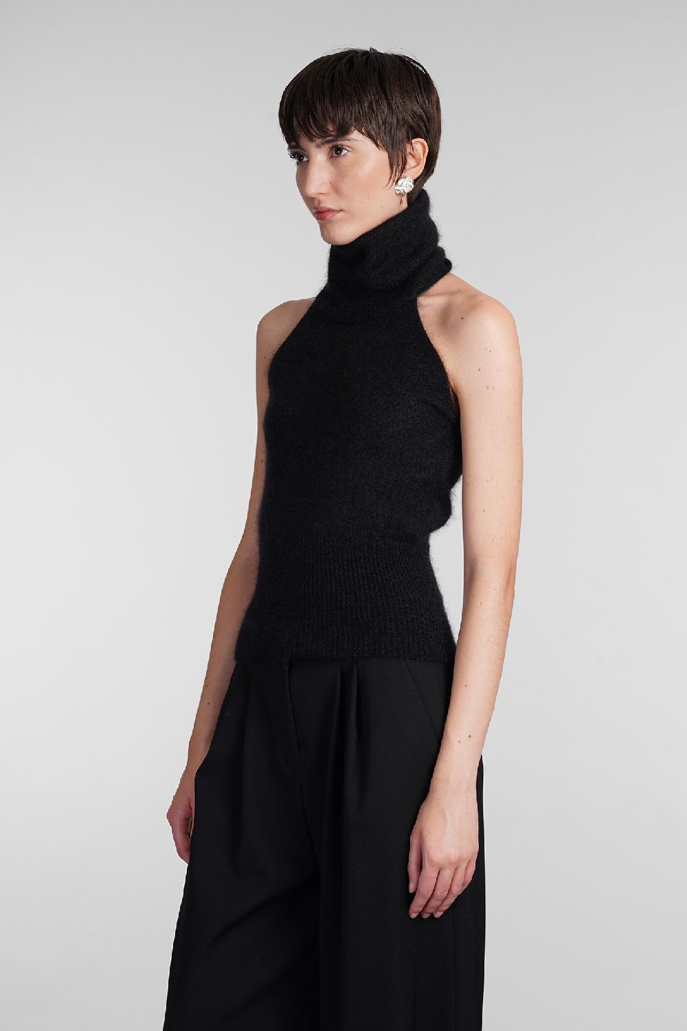 Deliberti Magda Butrym Maglia In Lana Nera Cod. 408062 - Deliberti The Luxury Shopping