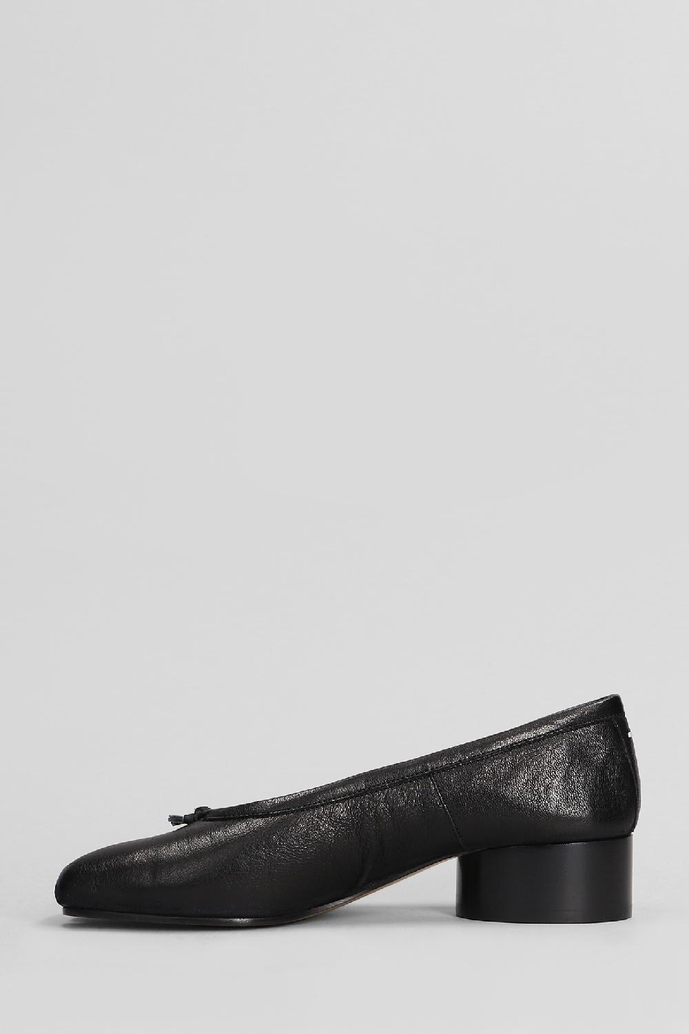 Deliberti Maison Margiela Ballerine Tabi In Pelle Nera Cod. 406332 - Deliberti The Luxury Shopping