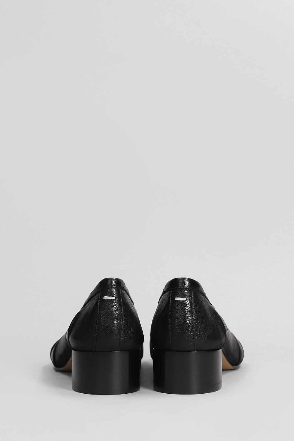 Deliberti Maison Margiela Ballerine Tabi In Pelle Nera Cod. 406332 - Deliberti The Luxury Shopping