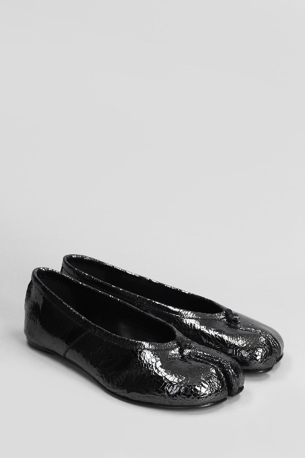 Deliberti Maison Margiela Ballerine Tabi In Pelle Nera Cod. 406300 - Deliberti The Luxury Shopping