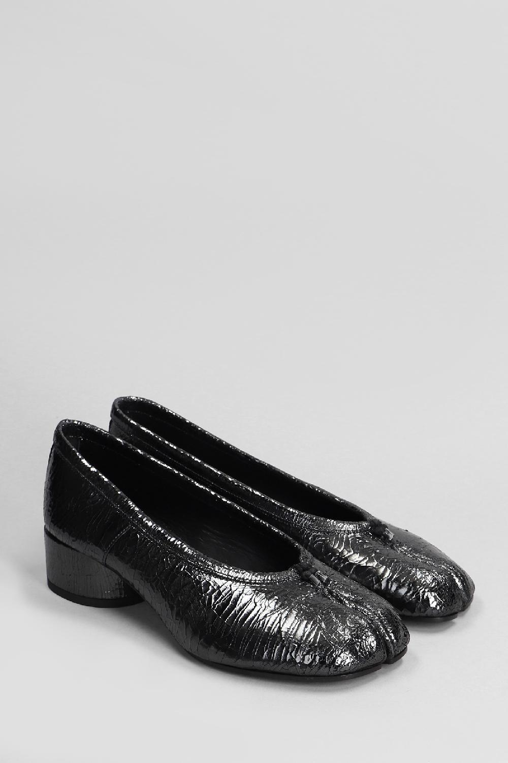 Deliberti Maison Margiela Ballerine Tabi In Pelle Nera Cod. 406301 - Deliberti The Luxury Shopping